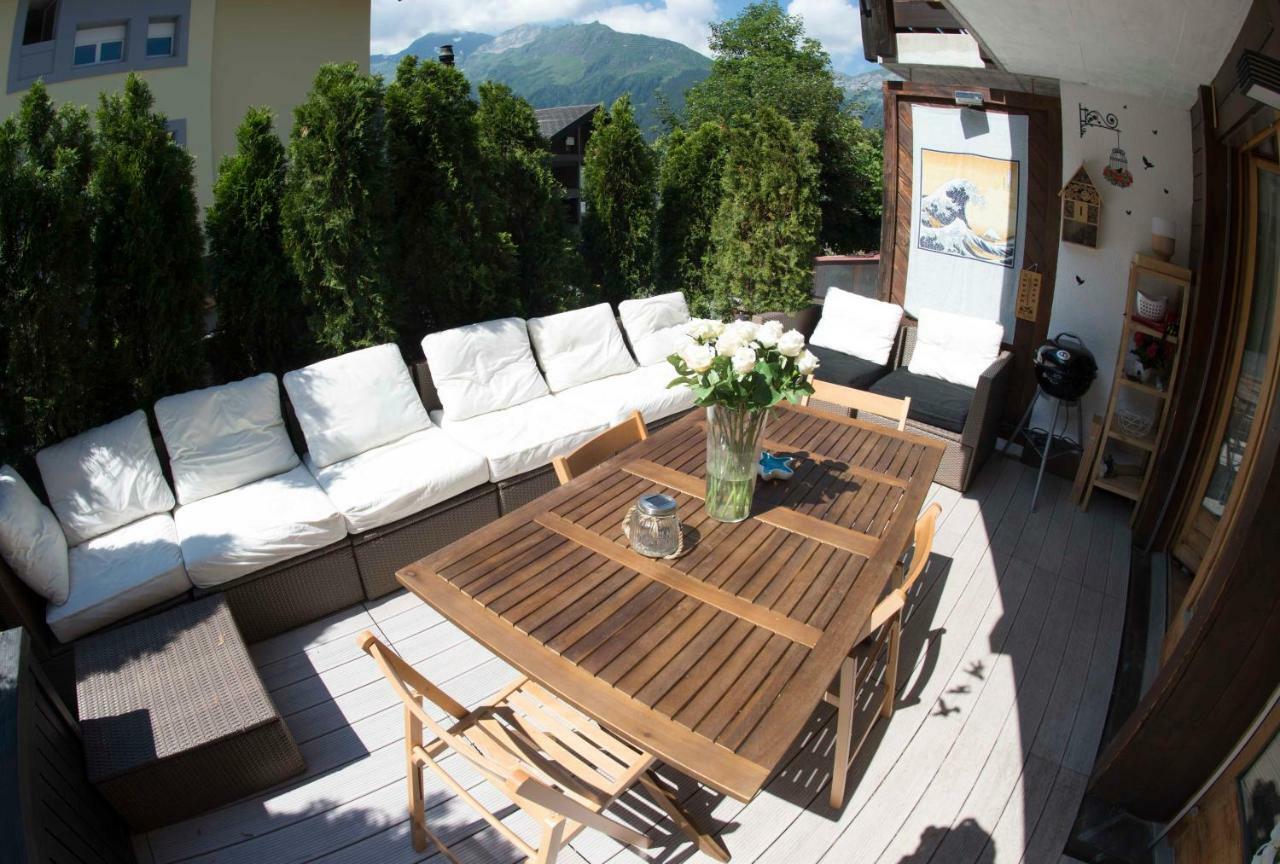O 68 Haus Bel Air Apartment Wengen Bagian luar foto