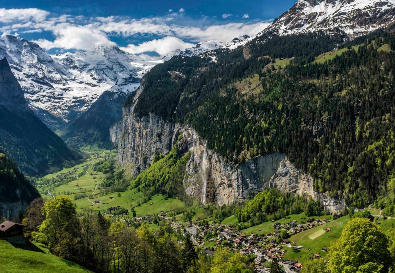 O 68 Haus Bel Air Apartment Wengen Bagian luar foto