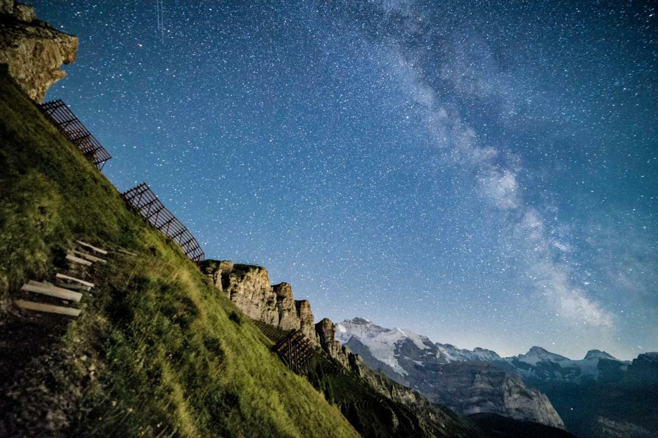 O 68 Haus Bel Air Apartment Wengen Bagian luar foto