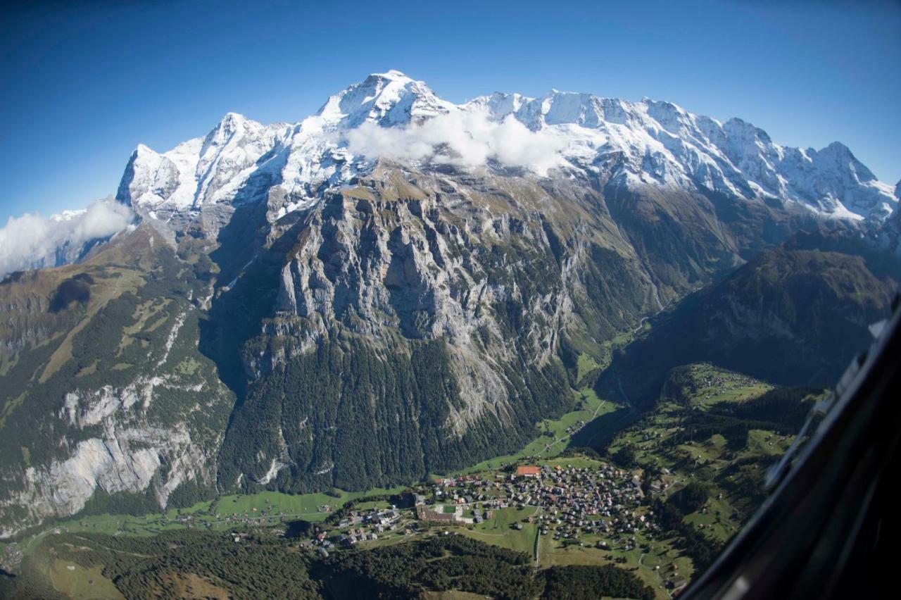 O 68 Haus Bel Air Apartment Wengen Bagian luar foto