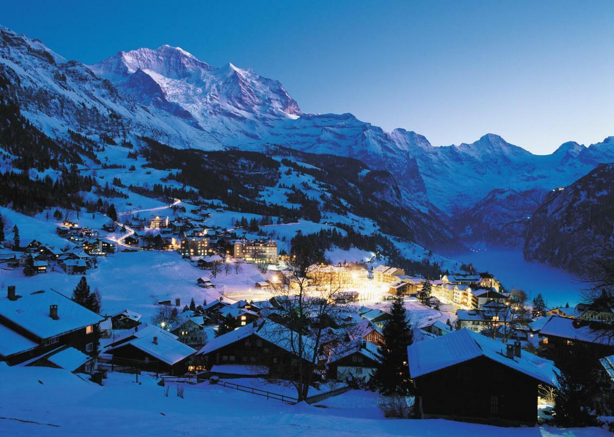 O 68 Haus Bel Air Apartment Wengen Bagian luar foto
