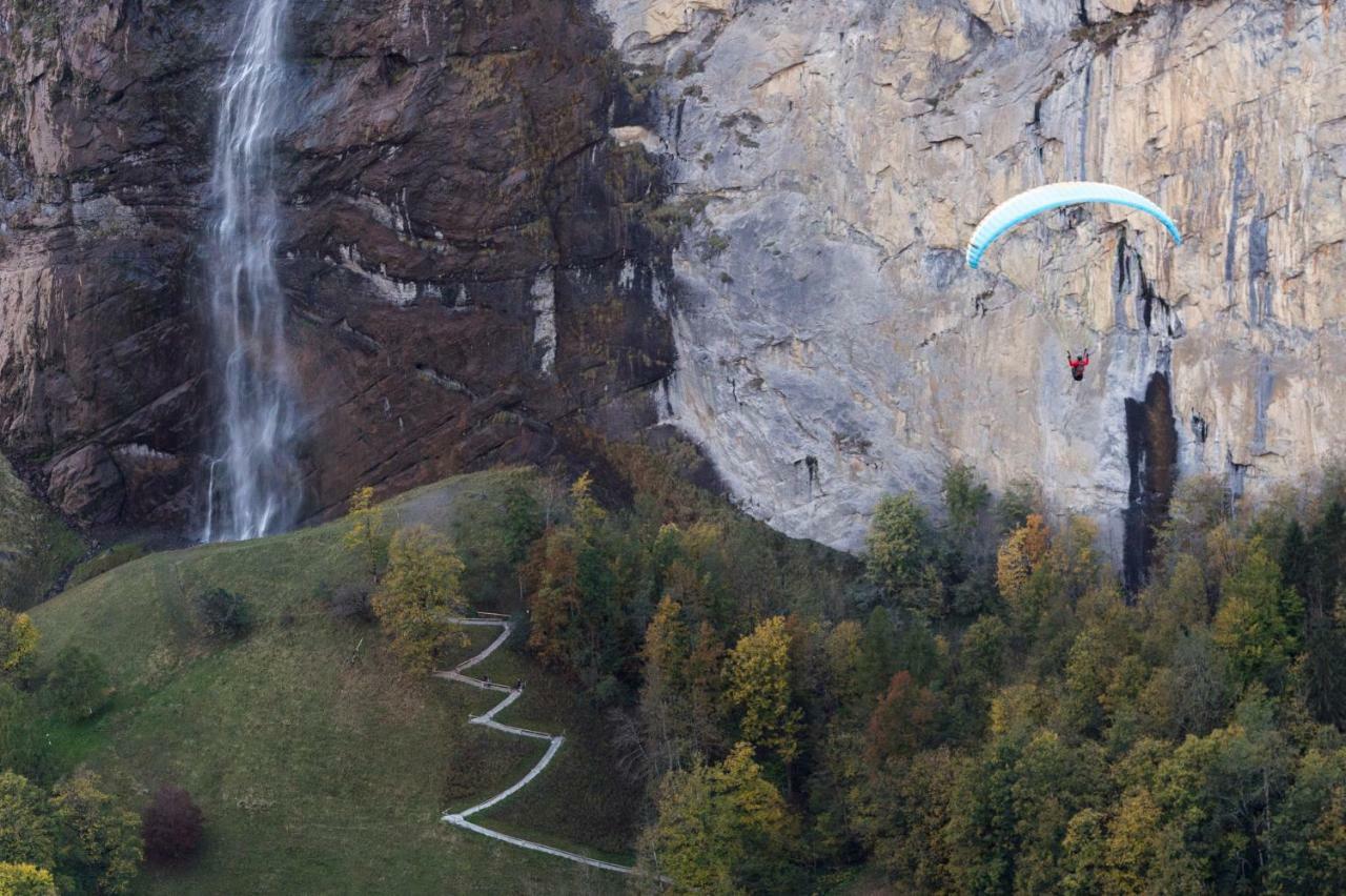 O 68 Haus Bel Air Apartment Wengen Bagian luar foto